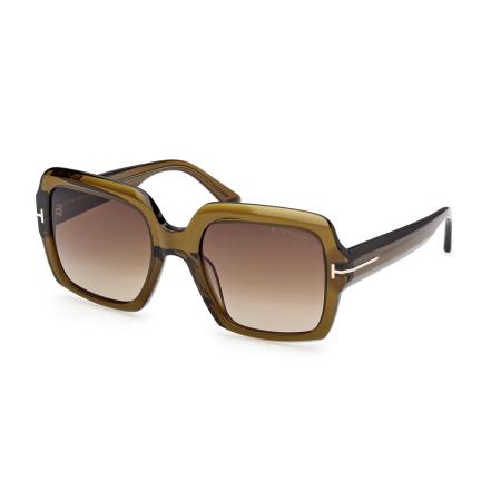 Tom Ford FT1082 KAYA 51F Groen Dames Zonnebril