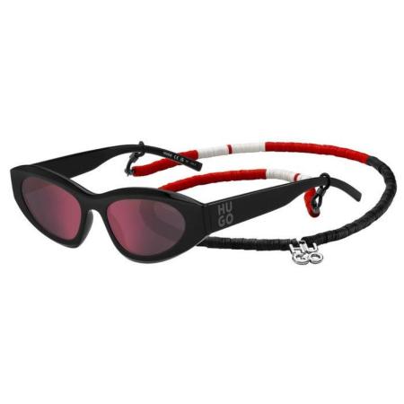 HUGO HG 1282/S 807/AO Zwart Dames Zonnebril