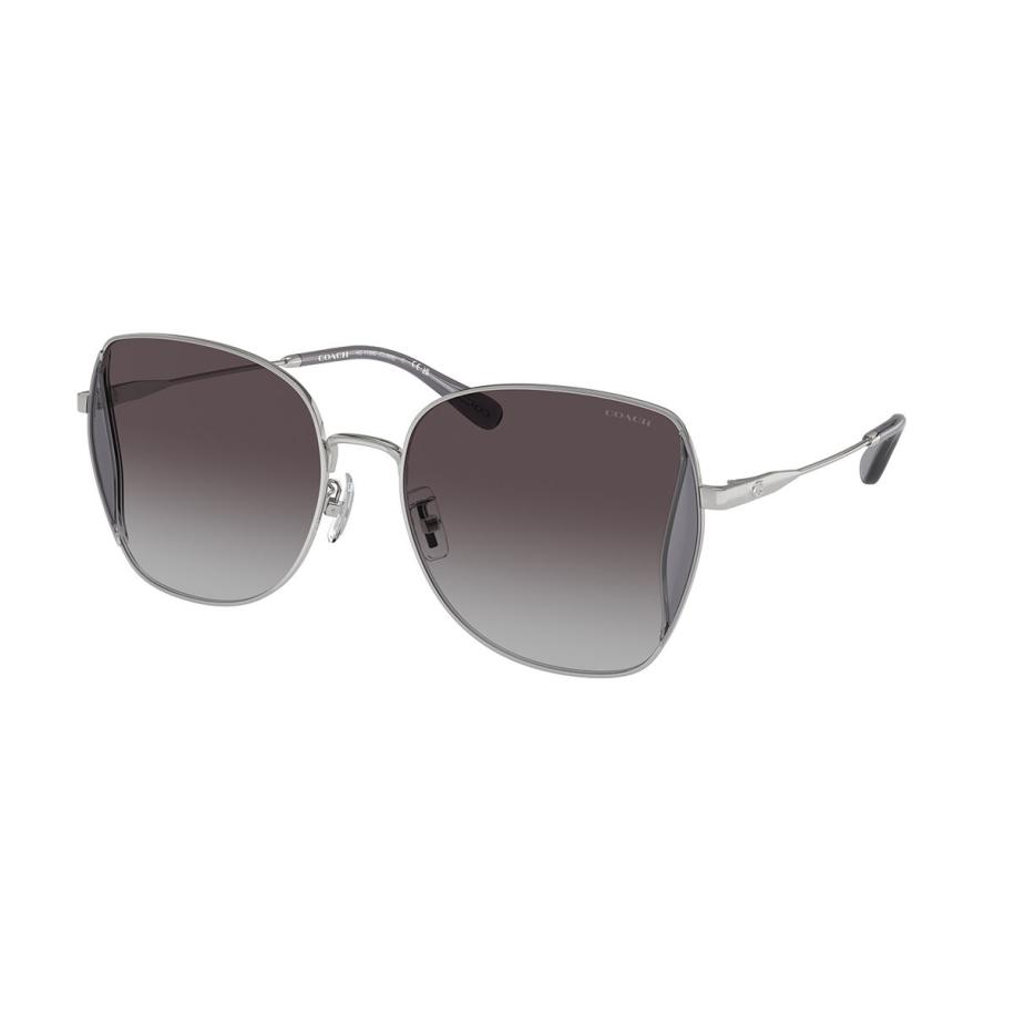 Coach HC7158D CL906 Aziatische pasvorm 90013C Zilver Dames Zonnebril