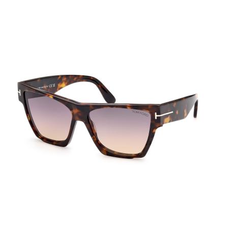 Tom Ford FT0942 DOVE 55B Tortoiseshell Dames Zonnebril