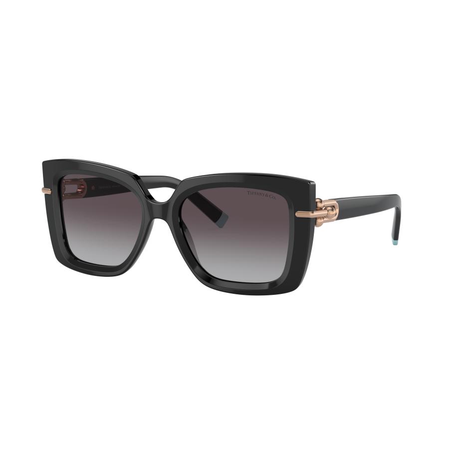 Tiffany & Co. Vrouwelijk Sunglass TF4199 - Framekleur: Zwart, Lenskleur: Grijs Gradiënt Grijs