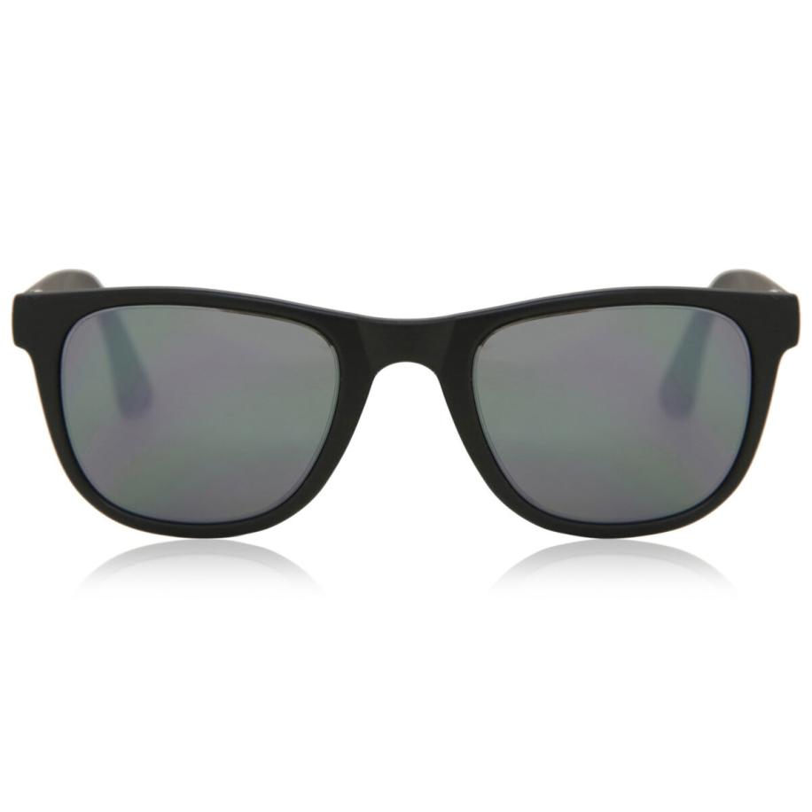 Heren Vierkant Volledige rand Plastic Zwart Zonnebril - SmartBuy Collection