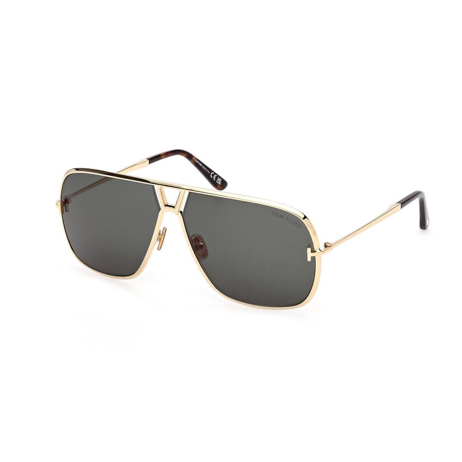 Tom Ford FT1204 STAVROS 30N Goud Heren Zonnebril