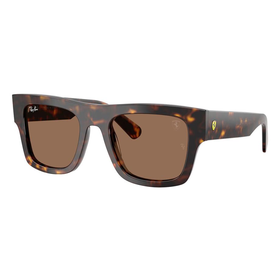 Ray-Ban RB2217M F61373 Tortoiseshell Heren Zonnebril Bruin