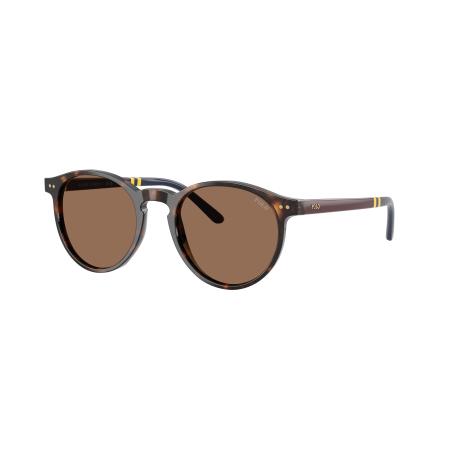 Polo Ralph Lauren Mannelijk Sunglass PH4236 - Framekleur: Glanzend donker Havana, Lenskleur: Bruin