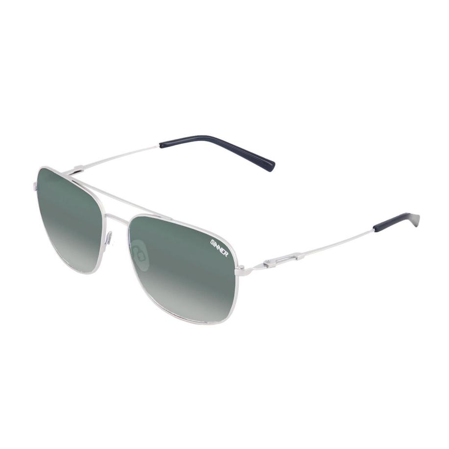Sinner Bodega Polarized SISU-868-20-P20 Zilver Heren Zonnebril