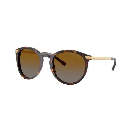 Michael Kors Vrouwelijk Sunglass MK2023 Adrianna III - Framekleur: Donker tortoise, Lenskleur: Bruin Gradiënt Polarized
