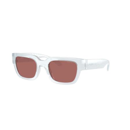 Arnette Unisex Sunglass AN4354 Myndegap - Framekleur: Transparant ijs, Lenskleur: Donkerpaars