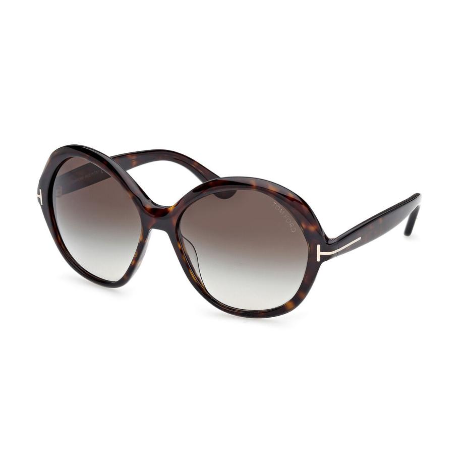 Tom Ford FT1282 ANNABELLE-02 52B Tortoiseshell Dames Zonnebril
