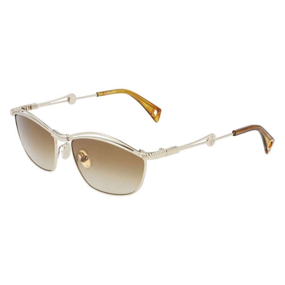 Lanvin LNV111S 741 Goud Dames Zonnebril
