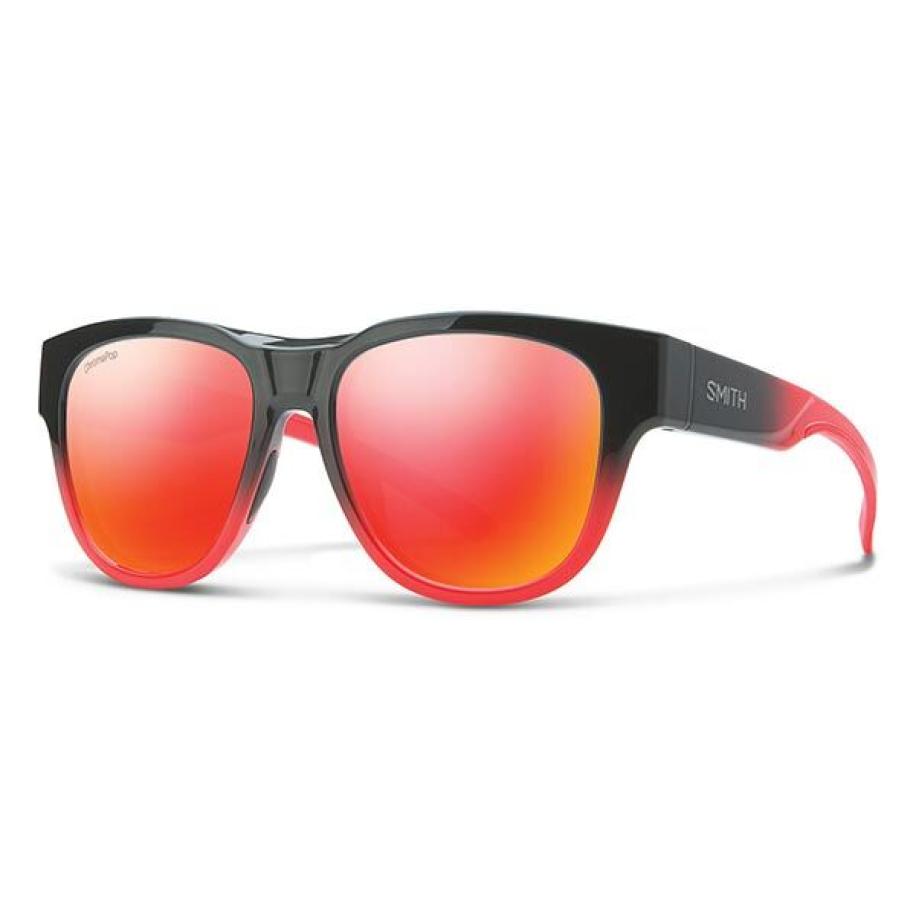 Smith ROUNDER HWS/X6 Rood Heren Zonnebril