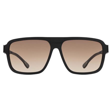 Ic! Berlin IC0005 Egon 02F Zwart Heren Zonnebril