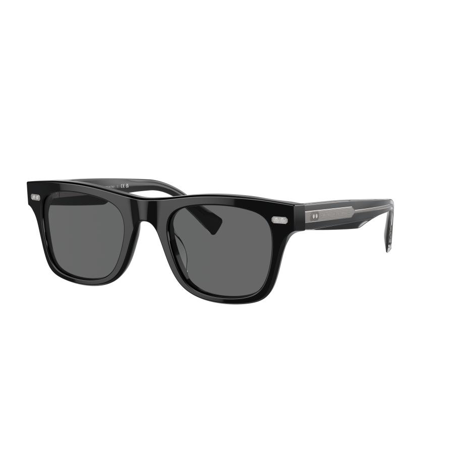 Brunello Cucinelli Unisex Sunglass BC4002S Mr.Brunello - Framekleur: Zwart, Lenskleur: Donkergrijs Grijs