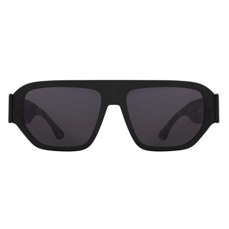 Ic! Berlin A0682 Sam Ecoblack Matt Zwart Heren Zonnebril