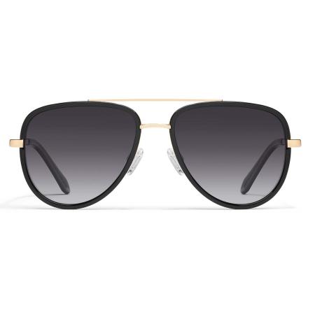 Quay QU-000607 ALL IN MINI Polarized BLK/SMKPOL Zwart Heren Zonnebril