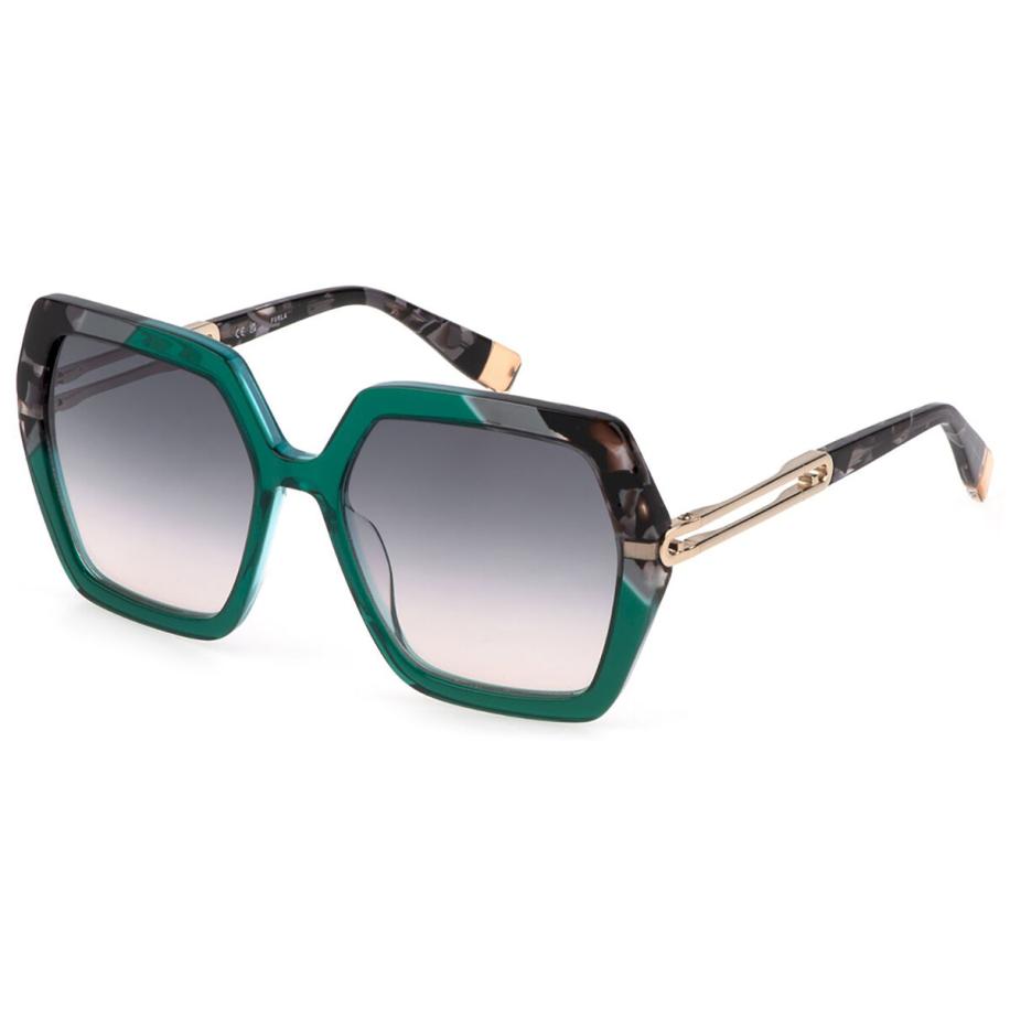 Furla SFU684 0Z48 Groen Dames Zonnebril