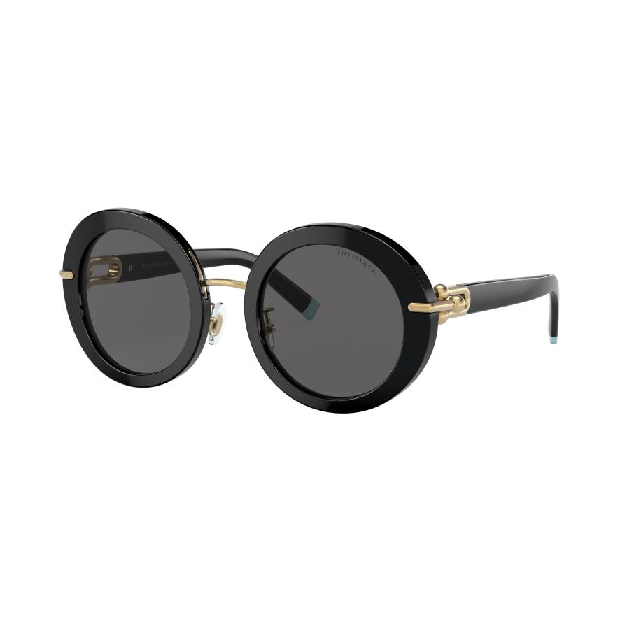 Tiffany & Co. Vrouwelijk Sunglass TF4201 - Framekleur: Zwart, Lenskleur: Donkergrijs Grijs