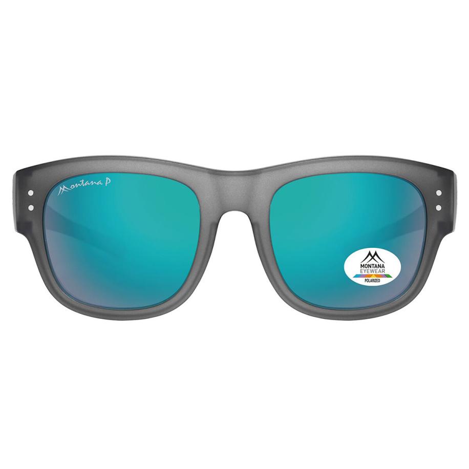Montana Bril FO7 Polarized FO7B Grijs Heren Zonnebril
