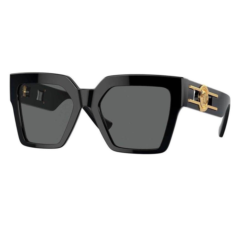 Versace VE4458F Aziatische pasvorm GB1/87 Zwart Dames Zonnebril