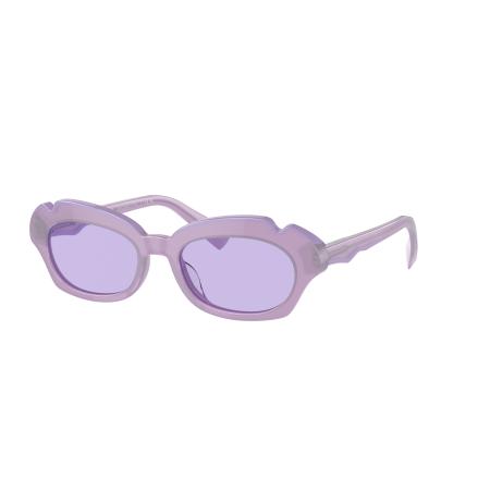 Alain Mikli Vrouwelijk Sunglass A05071 - Framekleur: Opal Purple/Lilac, Lenskleur: Violet