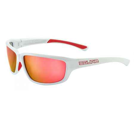 Salice 001 RW BIANCO/RW ROSSO Wit Heren Zonnebril