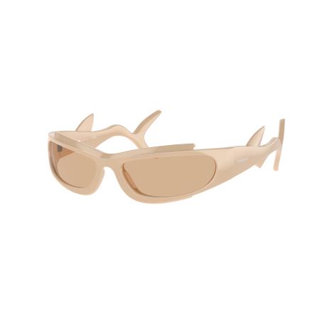 Burberry Unisex Sunglass BE4399 - Framekleur: Beige, Lenskleur: Lichtbruin