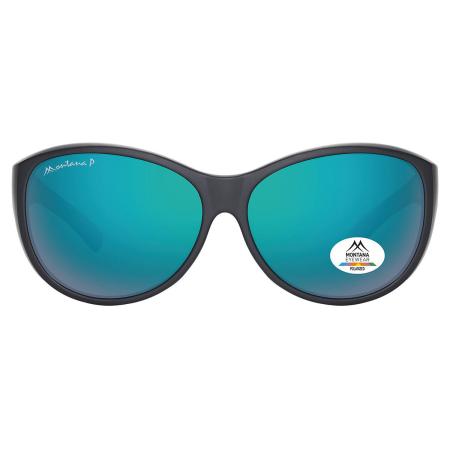 Montana Bril FO8 Polarized FO8B Zwart Heren Zonnebril