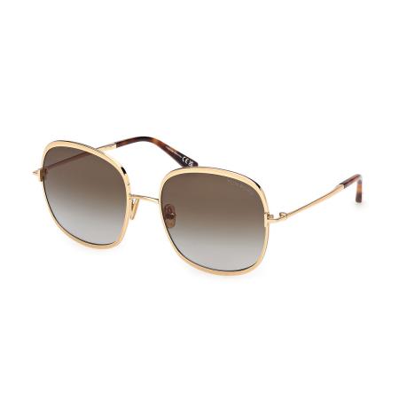 Tom Ford FT1320 SOFIA-02 30P Goud Dames Zonnebril