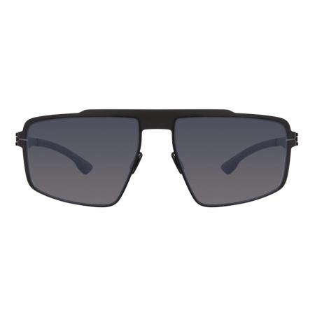 Ic! Berlin M1663 MB 16 Zwart Zwart Heren Zonnebril