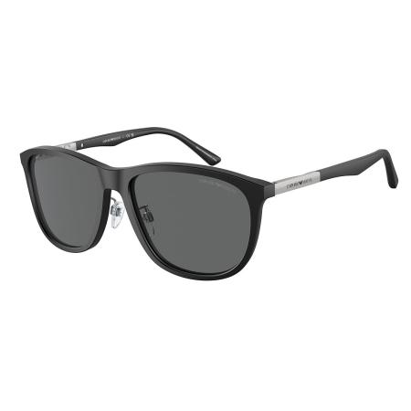 Emporio Armani EA4201F Aziatische pasvorm 500187 Zwart Heren Zonnebril