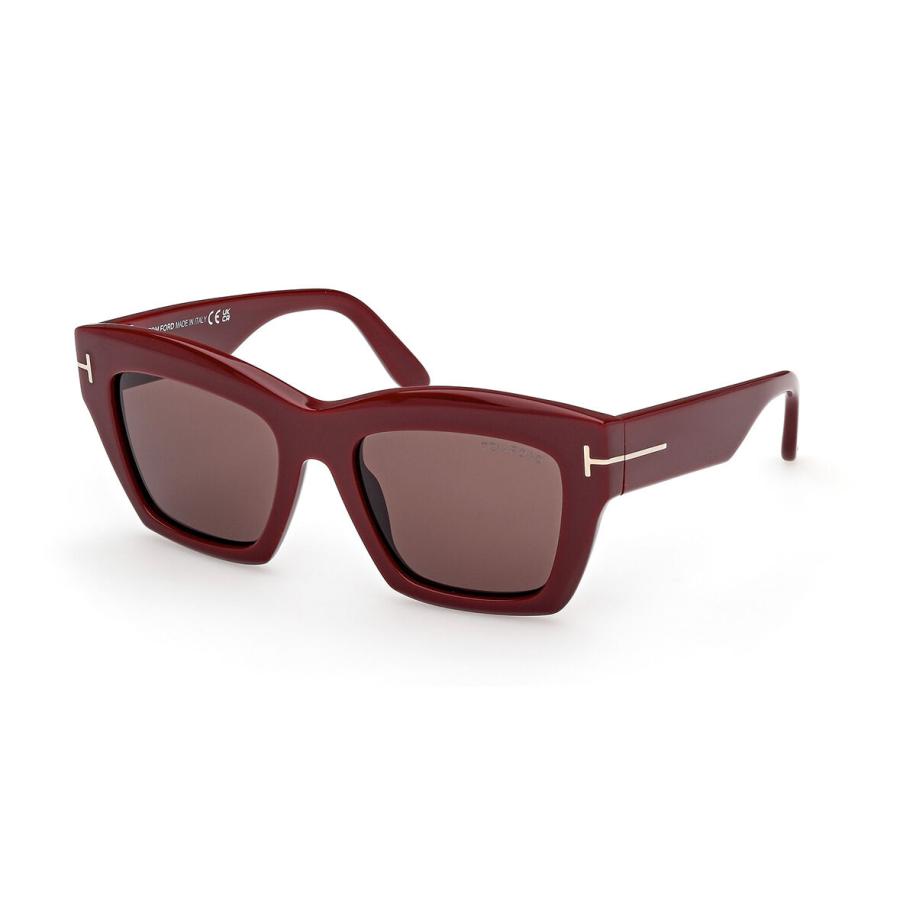 Tom Ford FT1191 LUNA 69E Bordeaux Dames Zonnebril