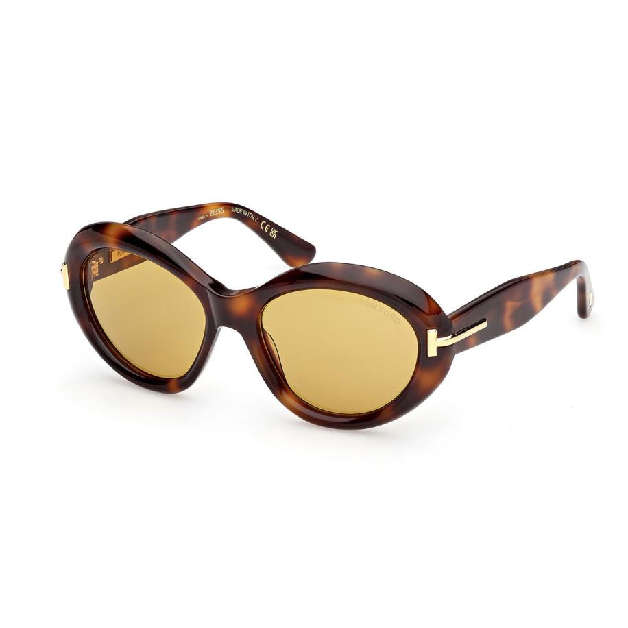 Tom Ford FT1328 53E Tortoiseshell Dames Zonnebril