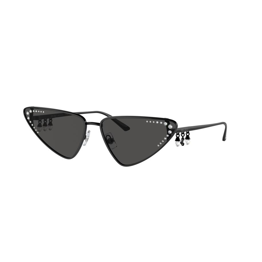 Jimmy Choo Vrouwelijk Sunglass JC4001B - Framekleur: Zwart, Lenskleur: Donkergrijs Grijs