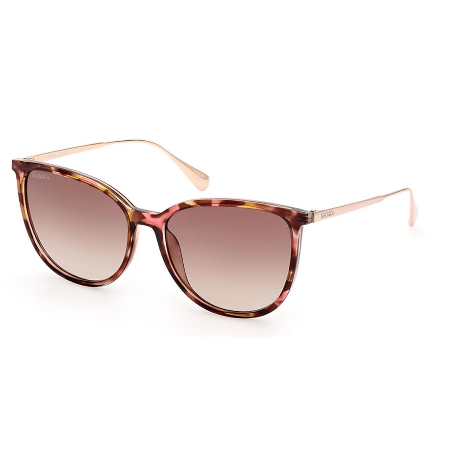 Max & Co. MO0078 56F Tortoiseshell Dames Zonnebril