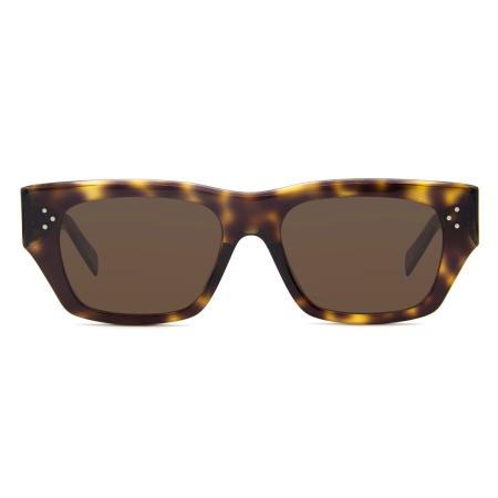 Celine CL40297U 53E Tortoiseshell Heren Zonnebril