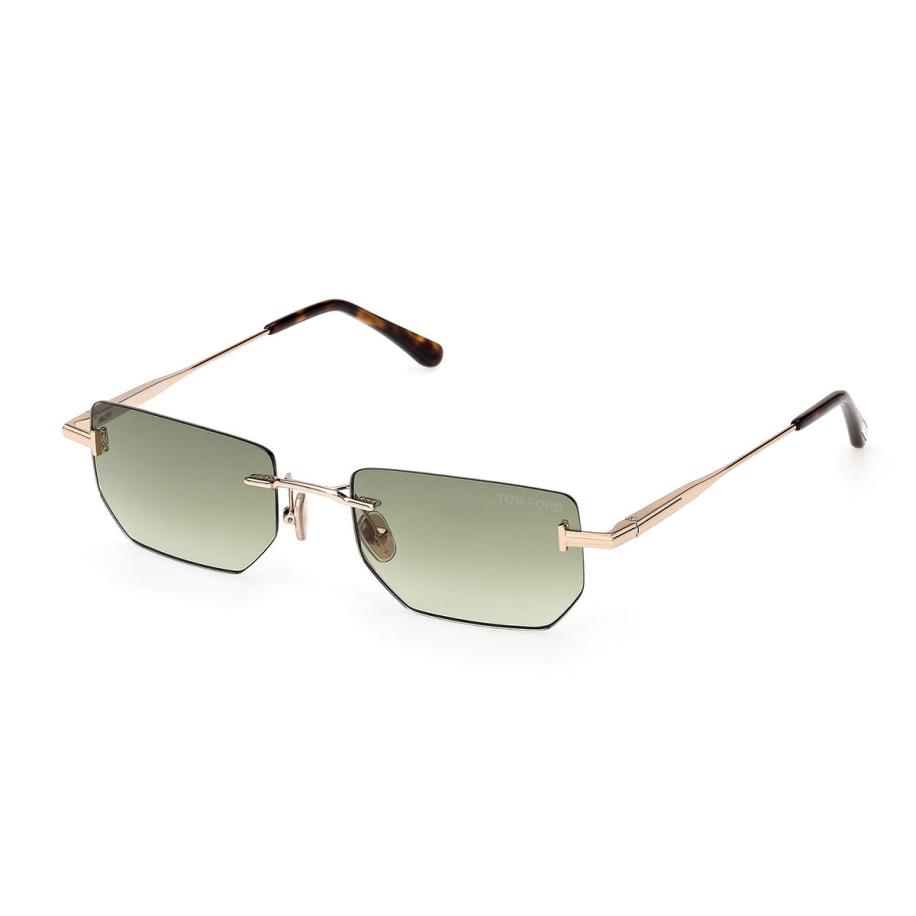 Tom Ford FT1355 ETHAN-02 28P Goud Heren Zonnebril
