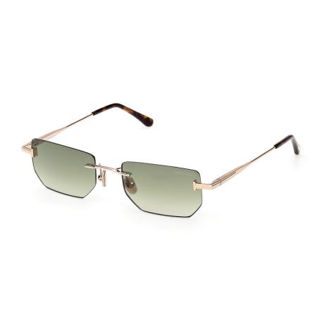 Tom Ford FT1355 ETHAN-02 28P Goud Heren Zonnebril