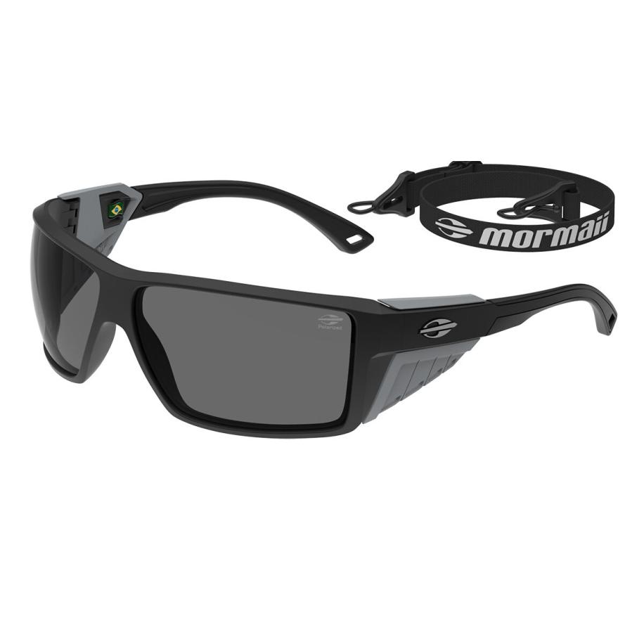 Mormaii Side Shield S M0164ABC03 Zwart Heren Zonnebril