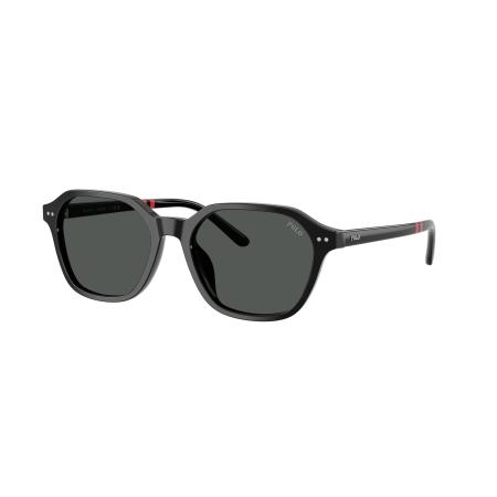 Polo Ralph Lauren Mannelijk Sunglass PH4234U - Framekleur: Glanzend zwart, Lenskleur: Donkergrijs