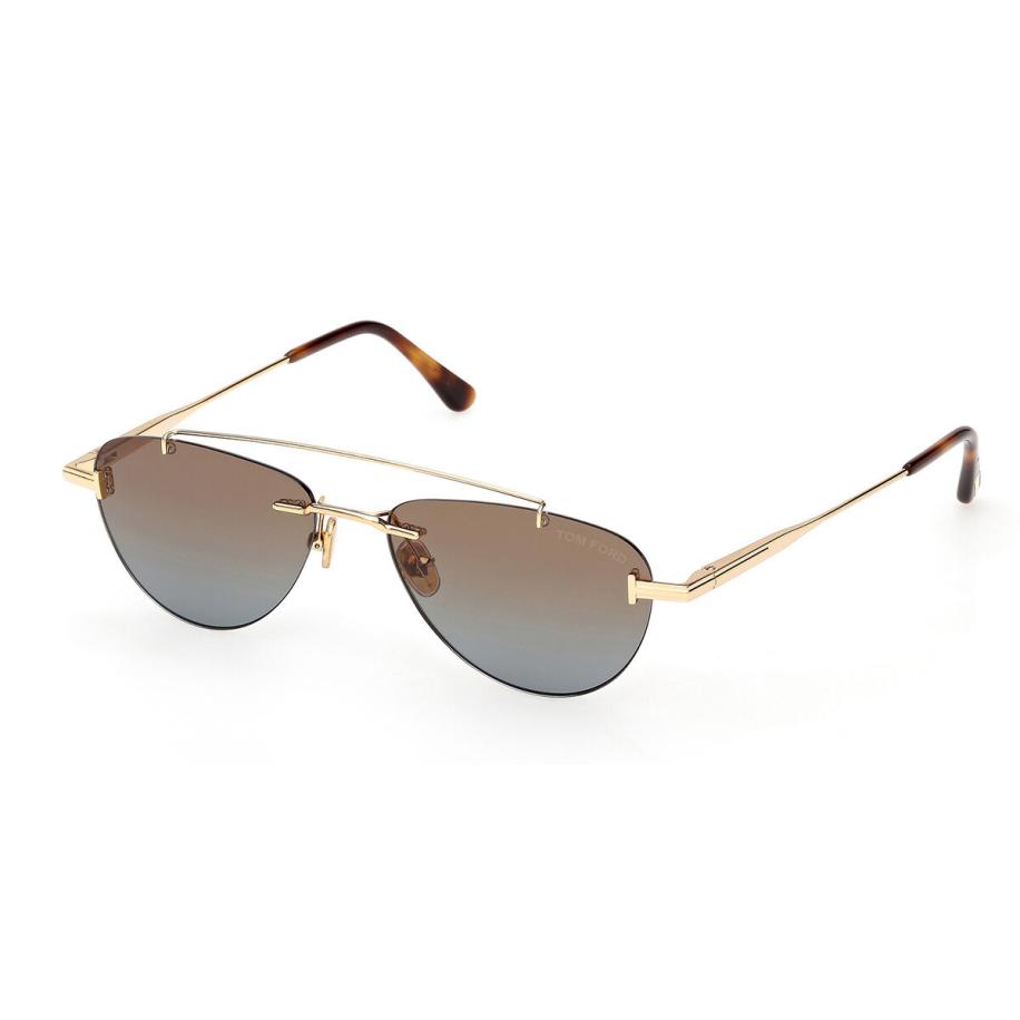 Tom Ford FT1356 ASTOR-02 30F Goud Heren Zonnebril
