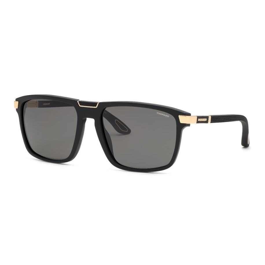 Chopard SCH359 Polarized 703P Zwart Heren Zonnebril