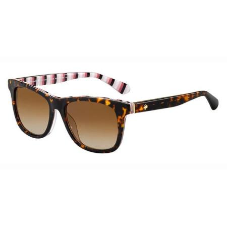 Kate Spade Charmine/S Polarized 2VM/LA Tortoiseshell Dames Zonnebril
