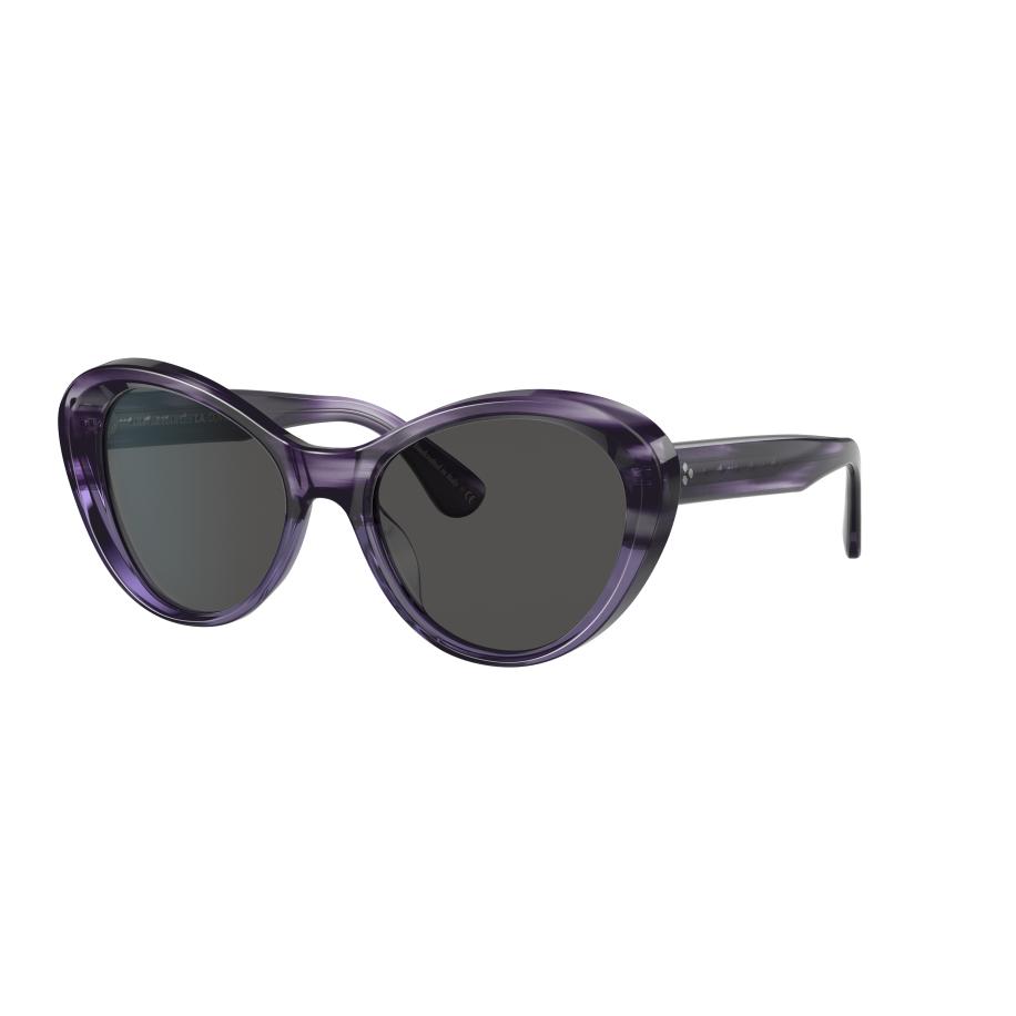 Oliver Peoples Vrouwelijk Sunglass OV5420SU Zarene - Framekleur: Dark Lilac VSB, Lenskleur: Grijs Grijs