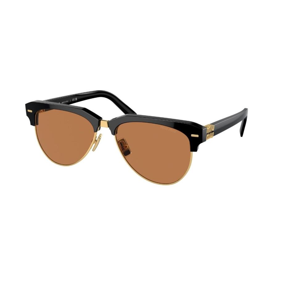 Miu Miu MU09ZS 1AB2Z1 Goud Dames Zonnebril