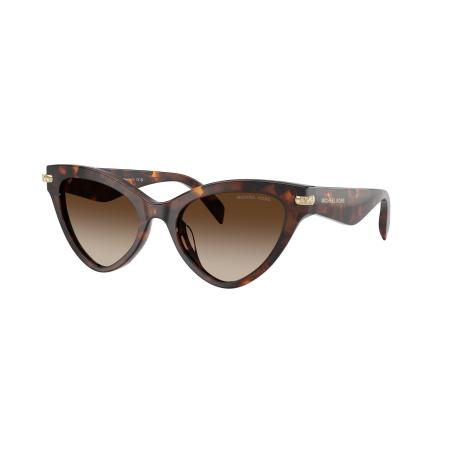 Michael Kors Vrouwelijk Sunglass MK2259U Roanoke - Framekleur: Luggage Tortoise, Lenskleur: Dofgrijs gradiënt