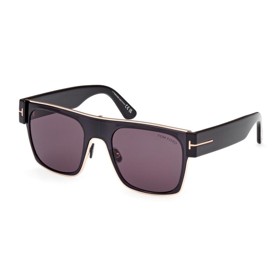 Tom Ford FT1073 EDWIN 1A Zwart Heren Zonnebril