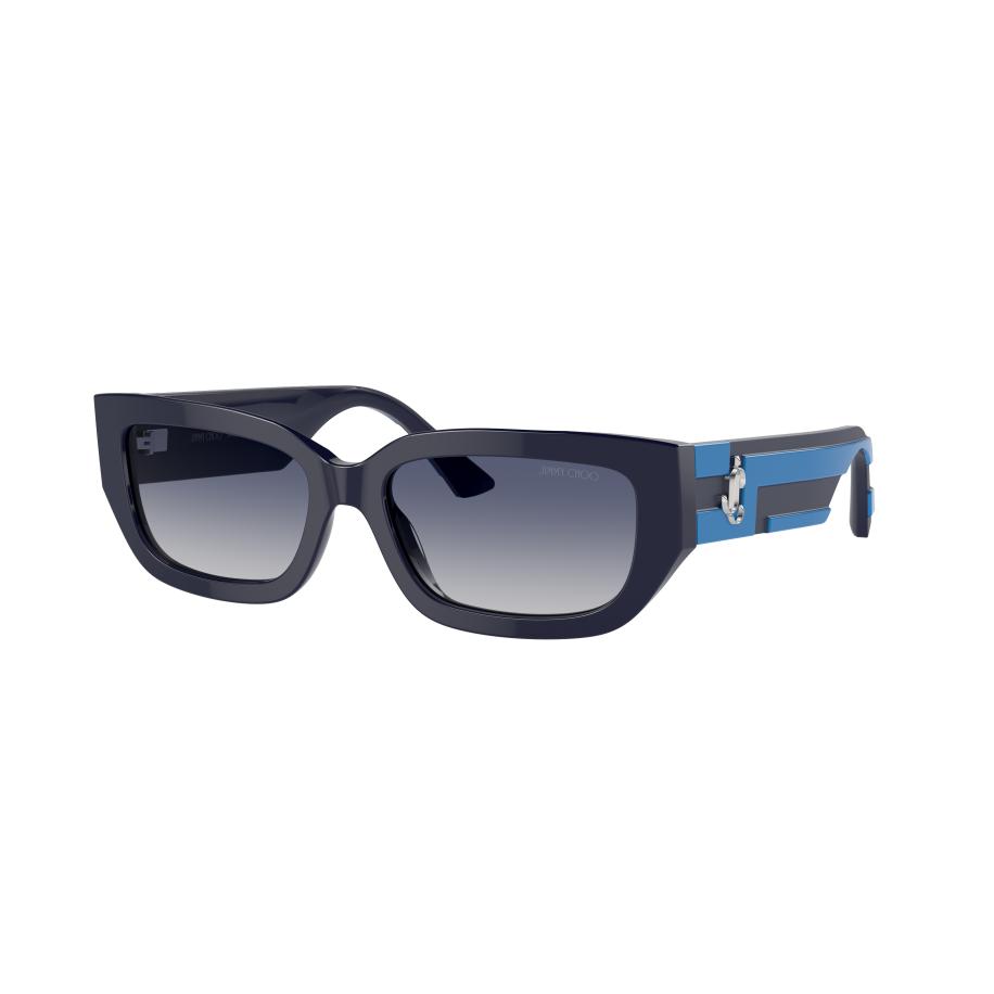 Jimmy Choo Vrouwelijk Sunglass JC5017 - Framekleur: Blauw, Lenskleur: Blauw Gradiënt Blauw