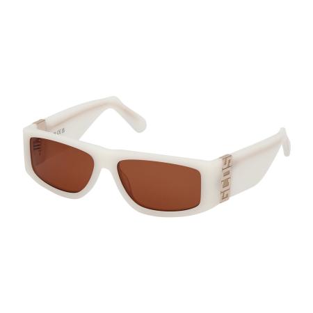 GCDS GD0037 21E Wit Heren Zonnebril