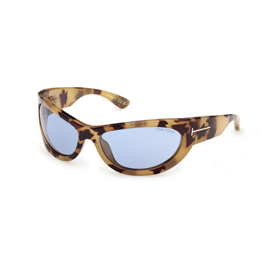 Tom Ford FT1365 LEONA-02 56V Tortoiseshell Dames Zonnebril