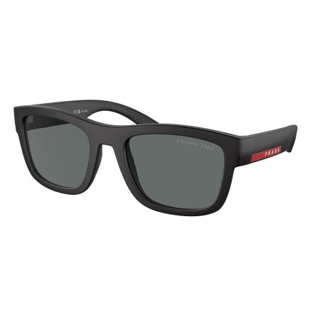Prada Linea Rossa PS01ZS Polarized DG002G Zwart Heren Zonnebril